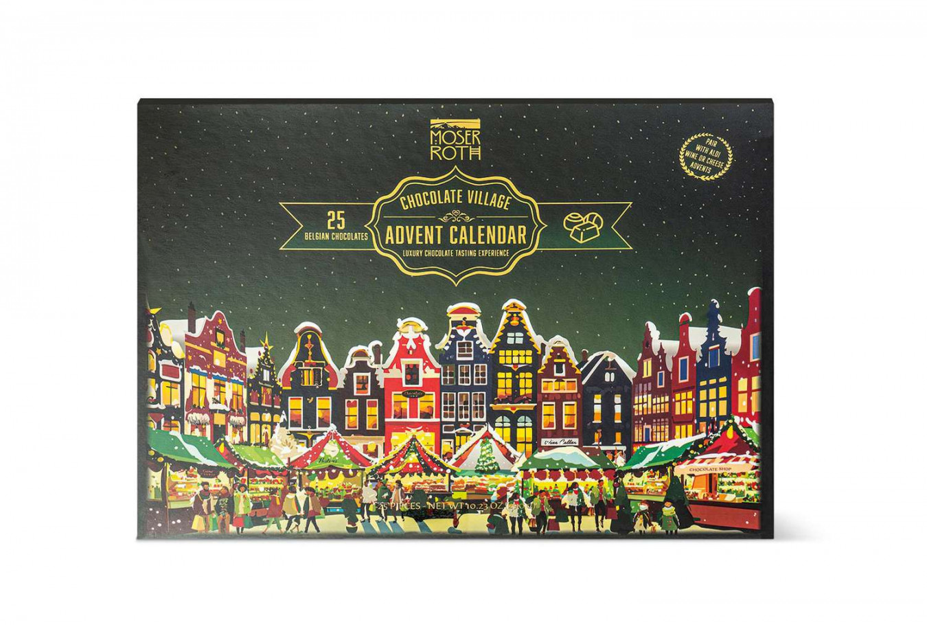 aldi s advent calendars include chocolate wine cheese and