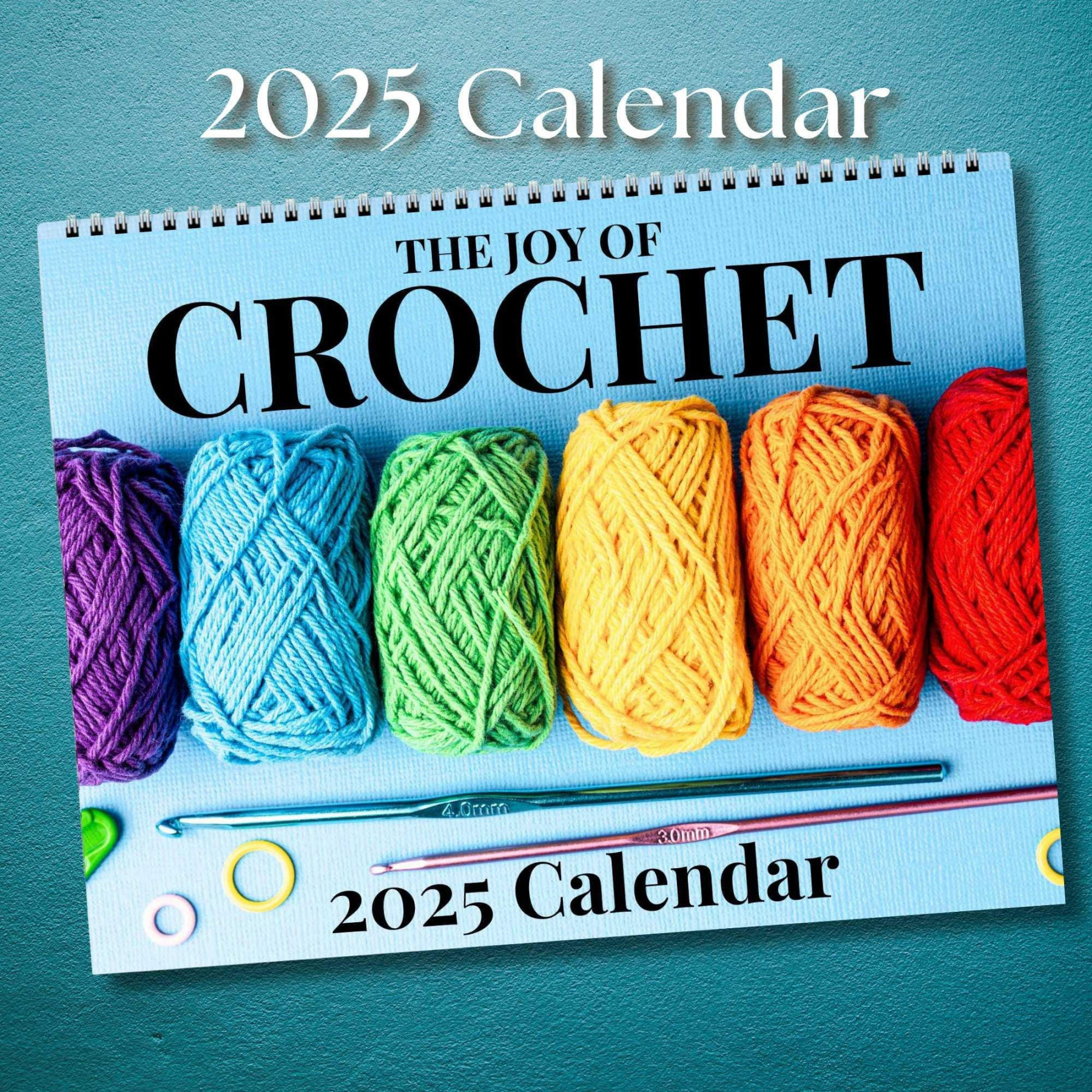 Crochet Lovers Calendar : Inspirational Quotes, Cozy Core