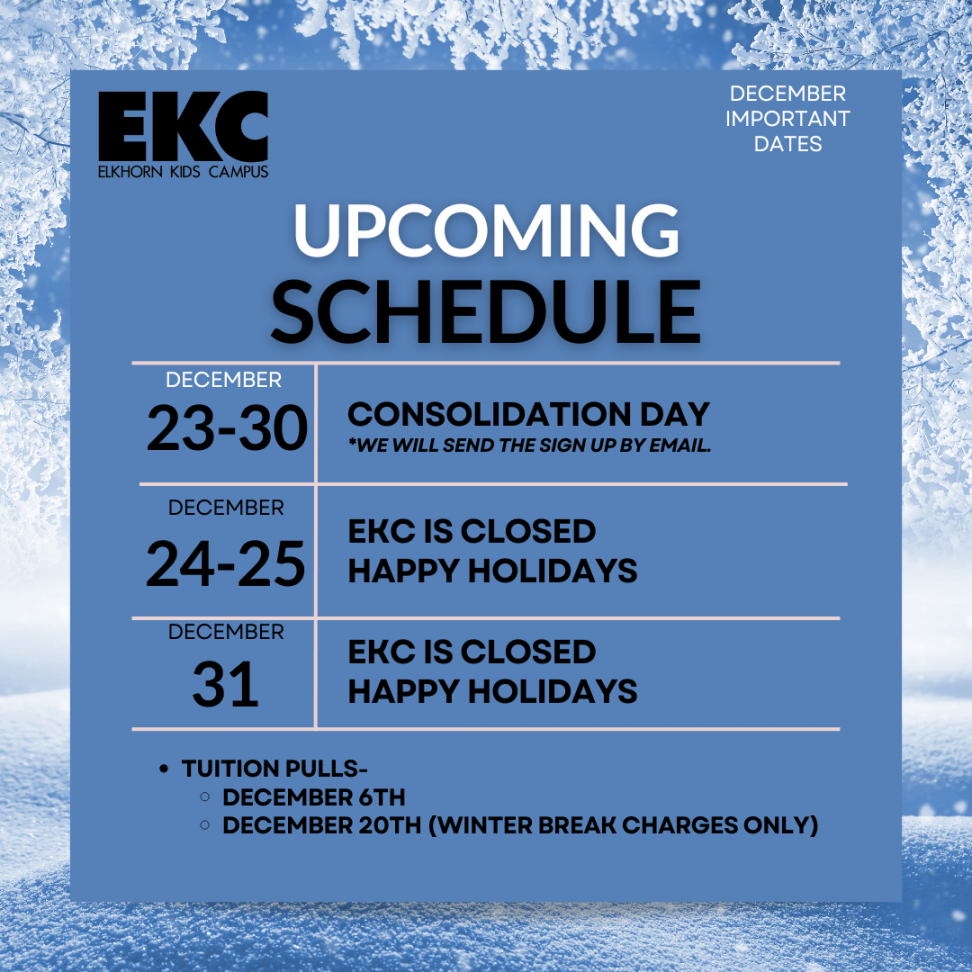 ekc important dates elkhorn public schools foundation