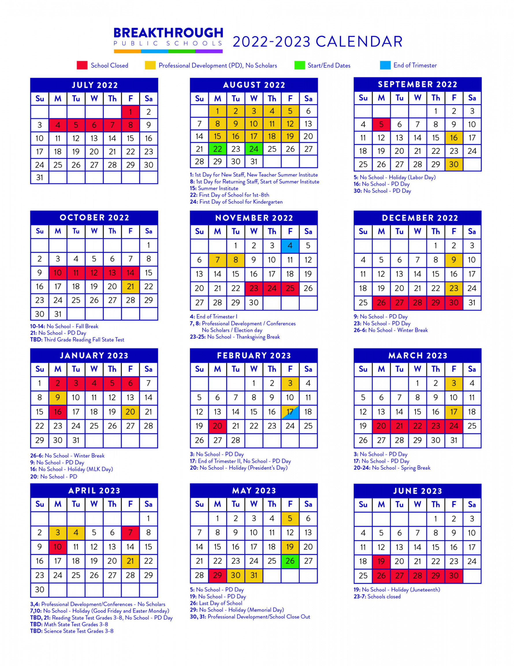 _ BPS Calendar - Breakthrough Public Schools (BPS)