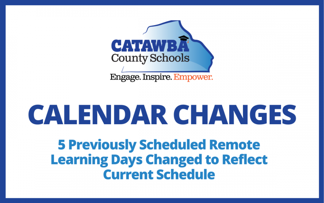 District Calendar -  Remote Days Changed  News Details Page