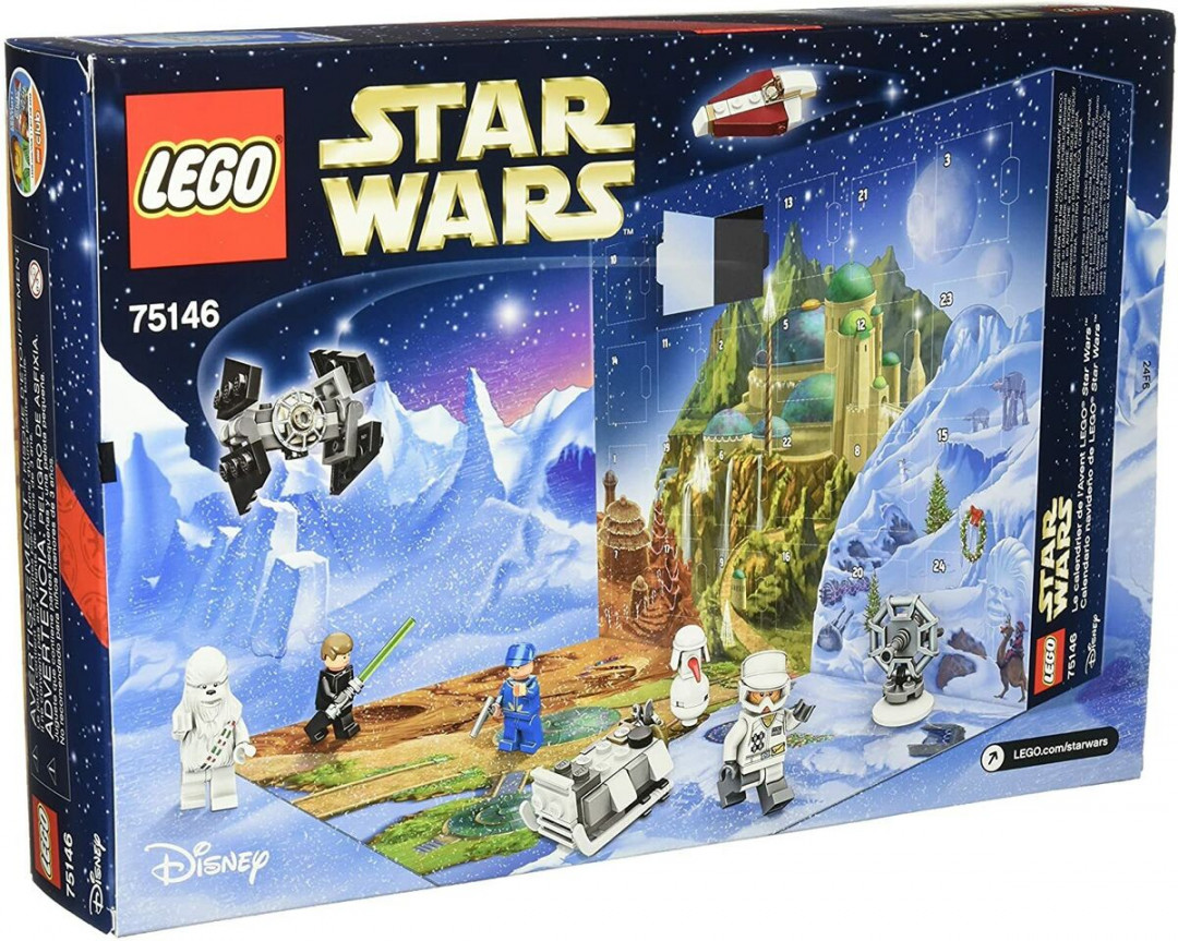 Lego Star Clone Wars  ADVENT CALENDAR  White Chewbacca Calender  SEALED