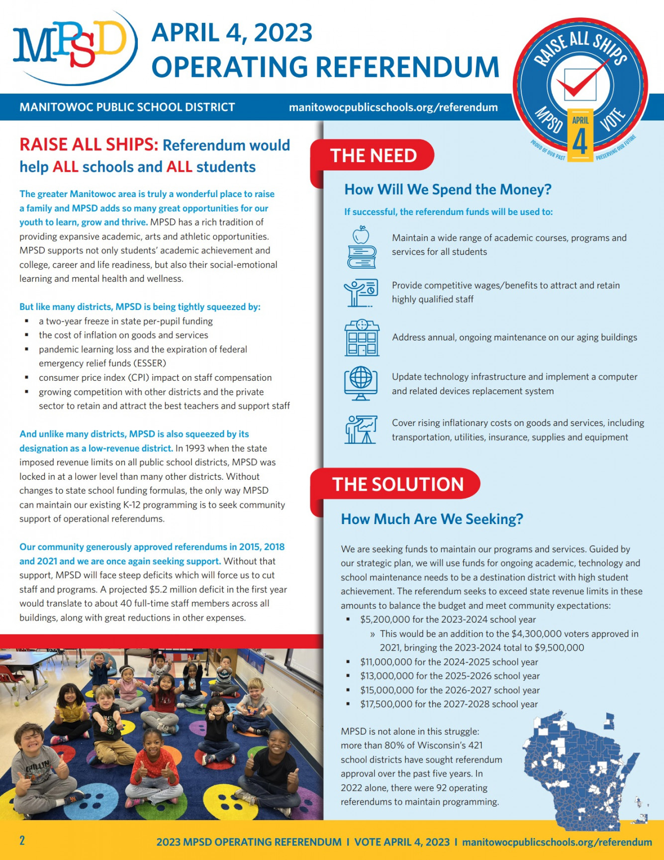 MPSD Newsletters - Manitowoc Public School District