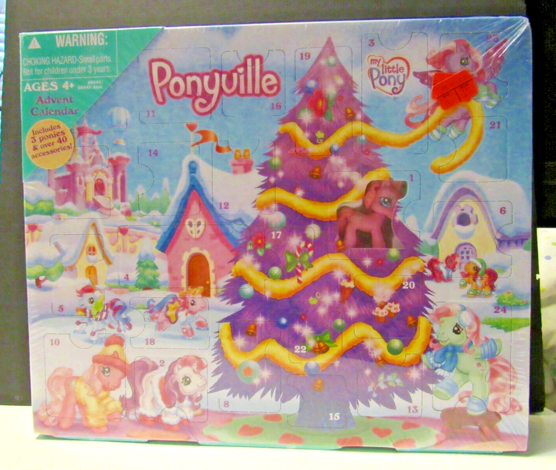 my little pony christmas advent calendar mib with ponies