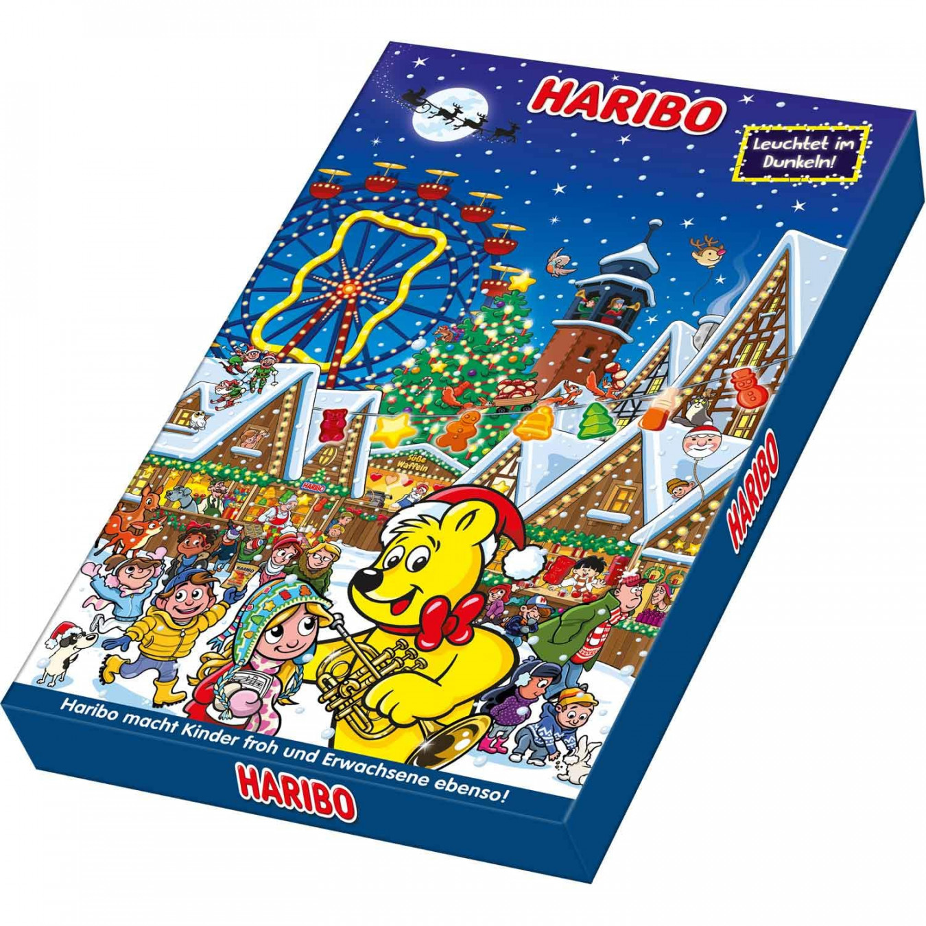 amazon com haribo advent calendar christmas sweets gift everything else