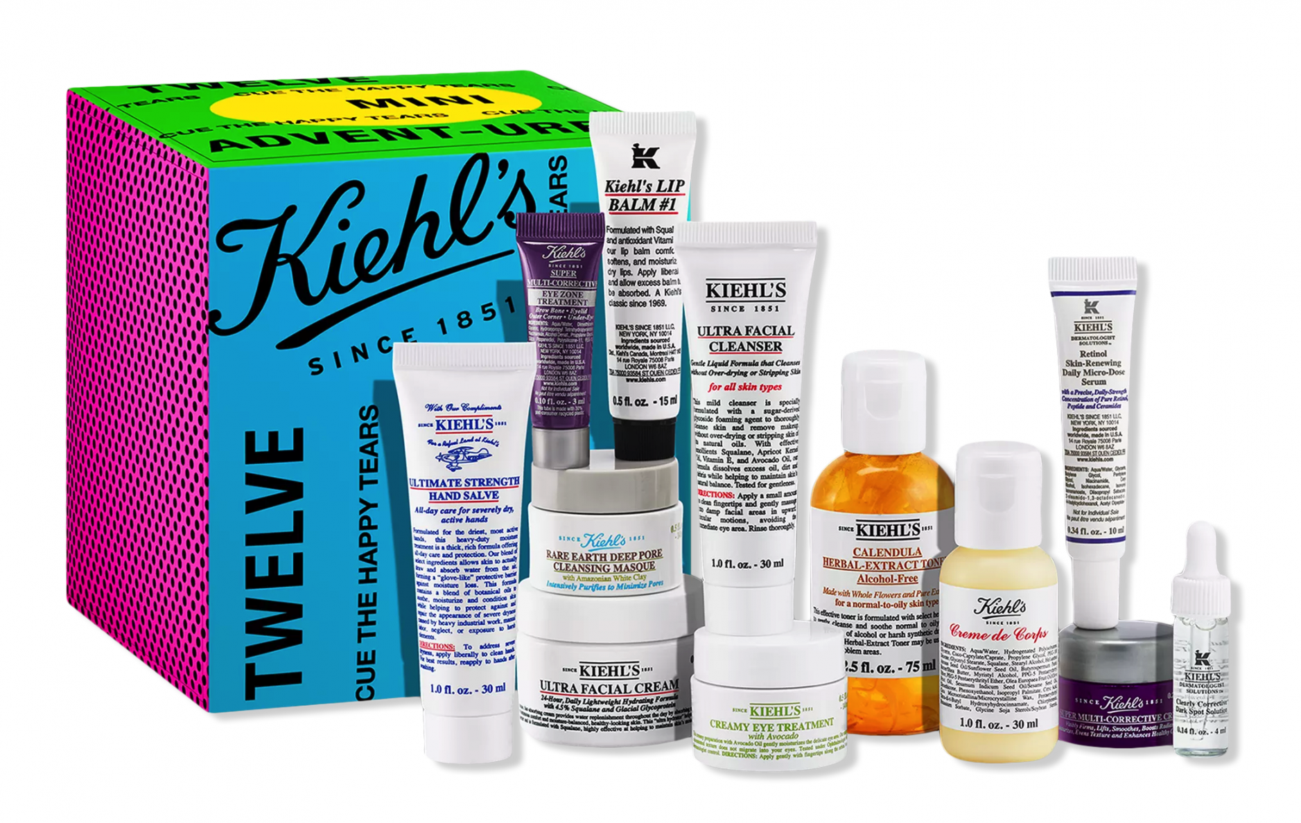 kiehl s beauty advent calendar full spoilers mini advent