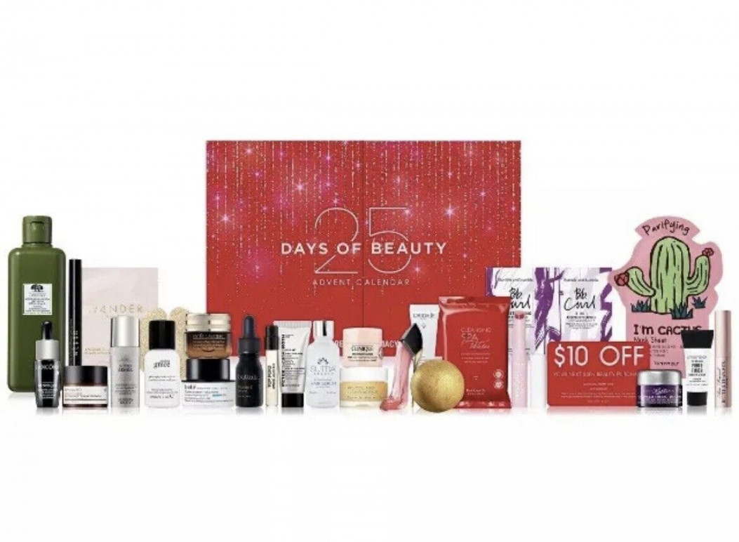 macy s days of beauty advent calendar created for macy s in hand