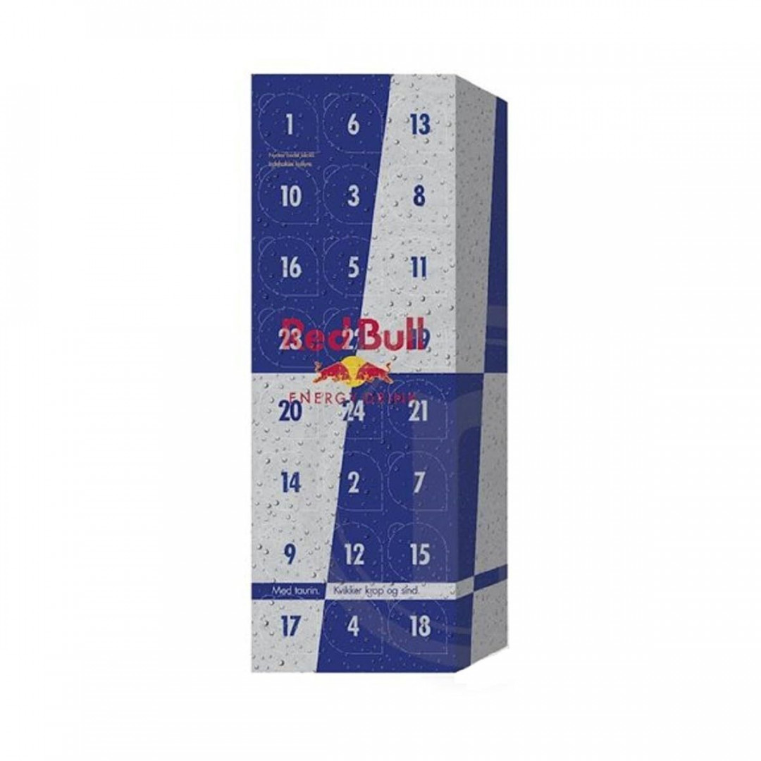 Red Bull Advent Calendar  - Official RedBull Christmas Calendar Calendar