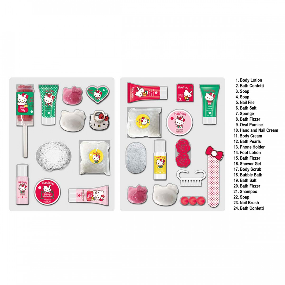 accentra hello kitty advent calendar for girls filled with 0