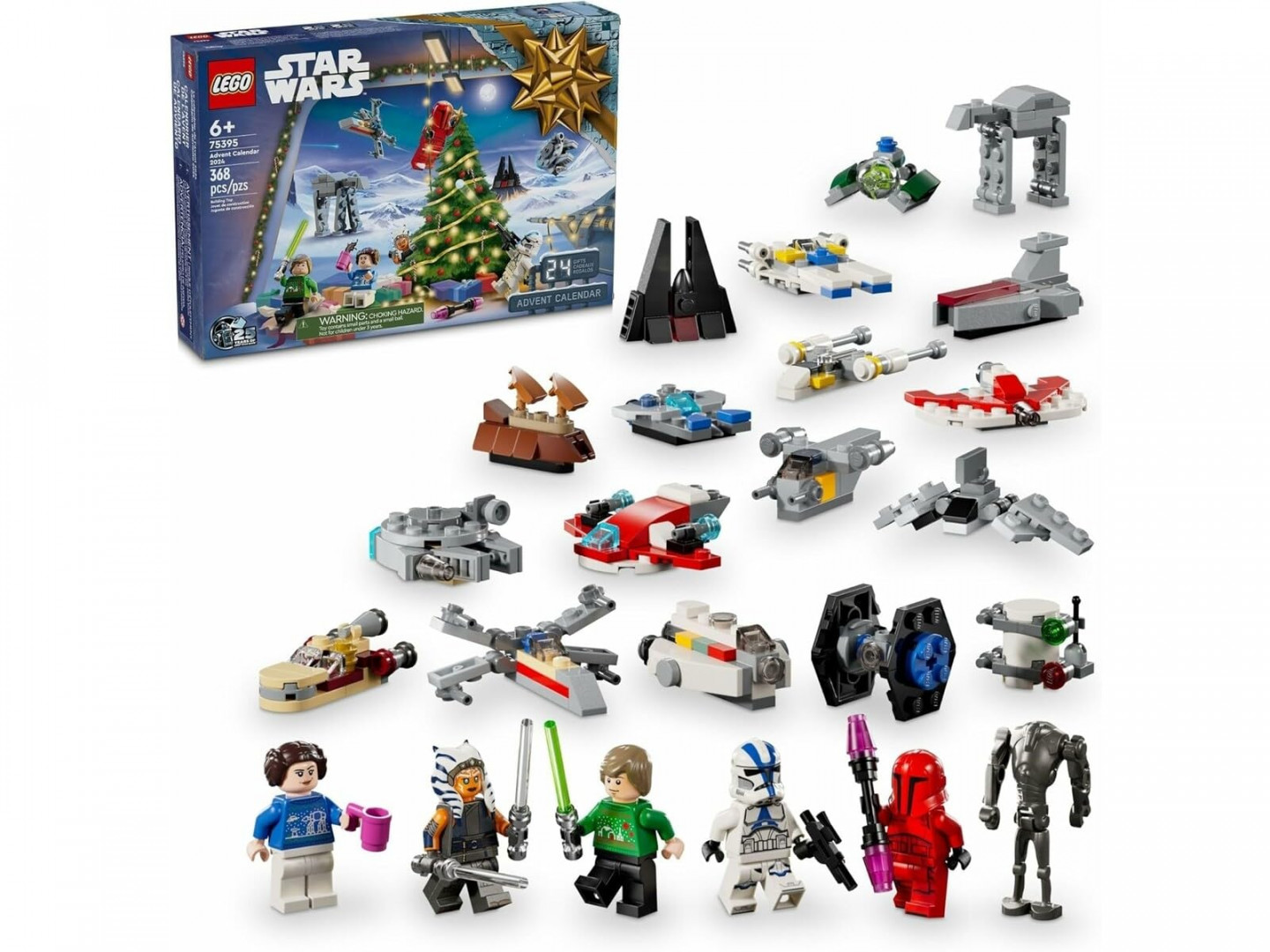 amazon com lego star wars advent calendar mini models