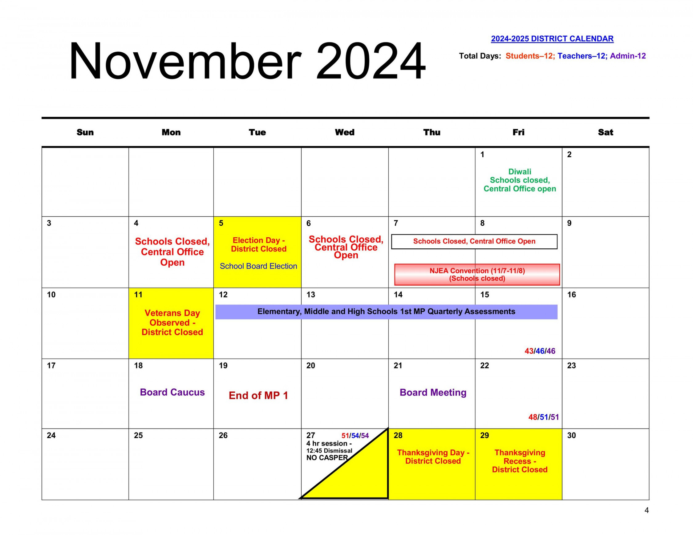 jcps school calendar ps pta