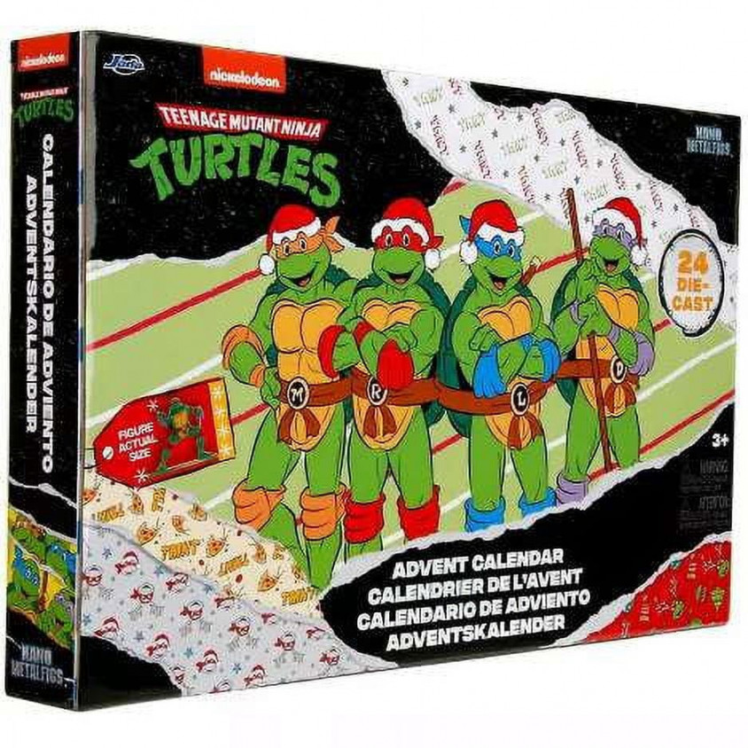 teenage mutant ninja turtles nano metalfigs advent calendar