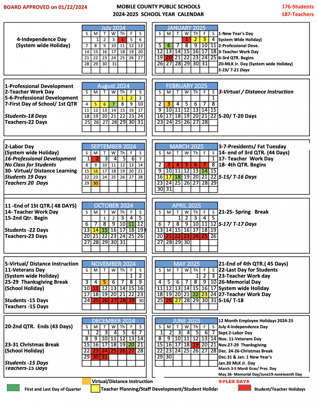 Calendar - Davidson High School