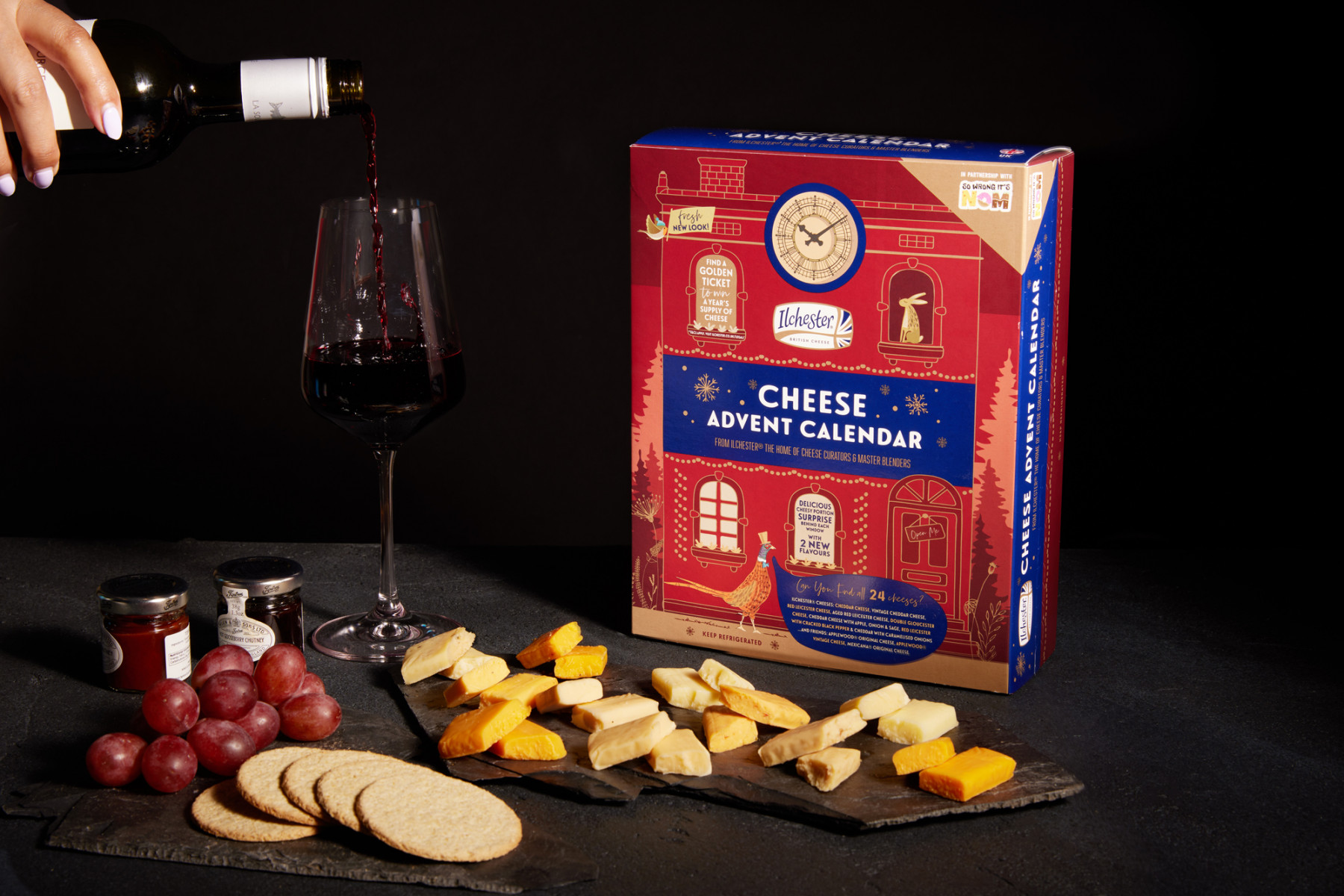 cheese advent calendar so wrong it s nom